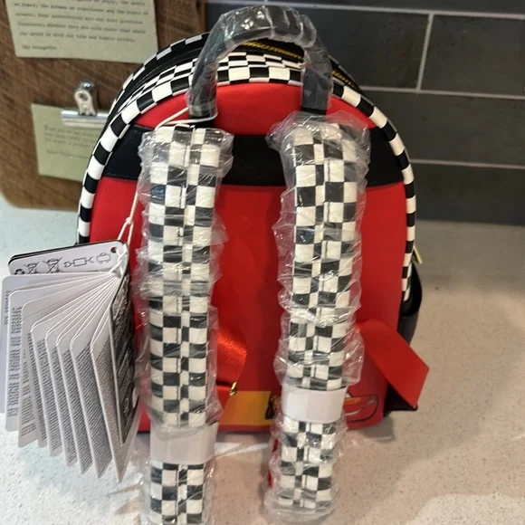 Loungefly Cars Light Up Backpack. NWT - Picture 5 of 8